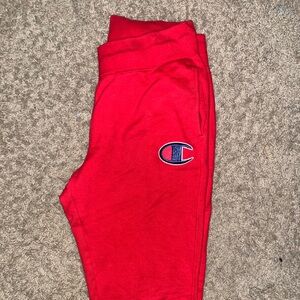 CHAMPION Red and Blue Women’s Jogging Pants